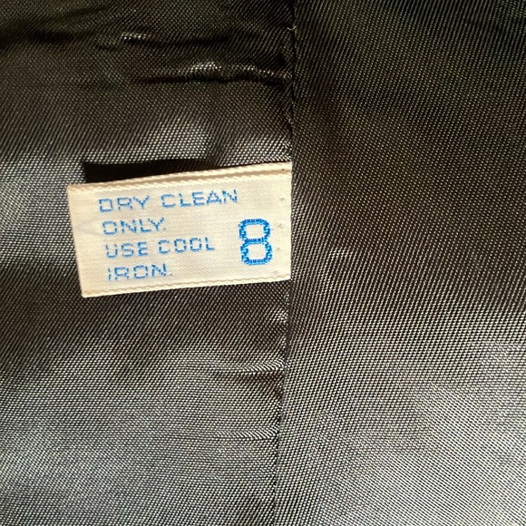 Women's Black Blazer with Gold Buttons - Picture 10 of 10